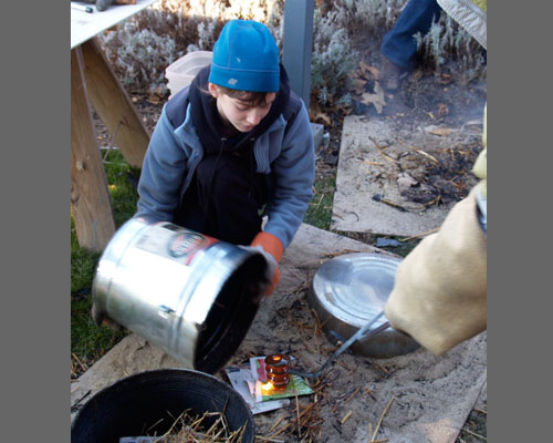 covering a pot